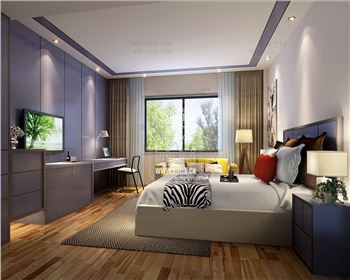 四川板式酒店公寓家具SIMLO024