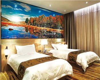 四川板式酒店公寓家具SIMLO058