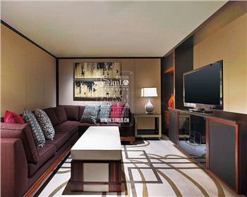 四川板式酒店公寓家具SIMLO070